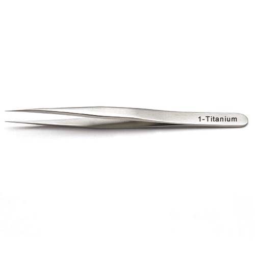 Titanium Tweezer fine point.